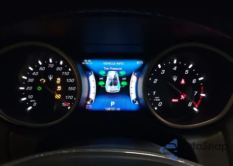 2017 Maserati Ghibli S Q4 z USA, uszkodzony, nr VIN ZAM57RTAXH1224159